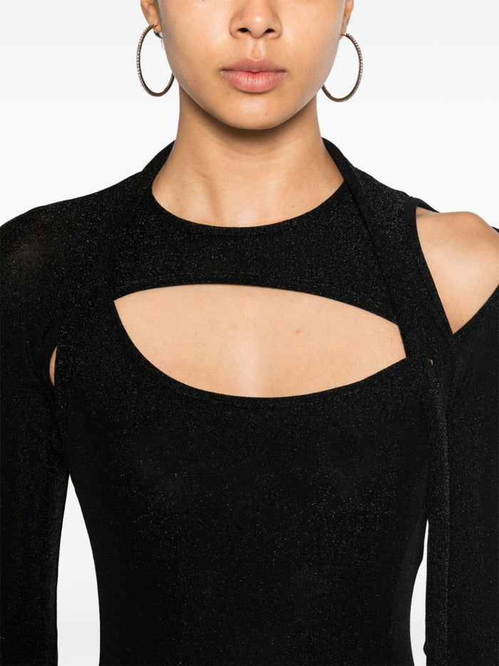 Ottolinger Dresses Black Polyester Elastane