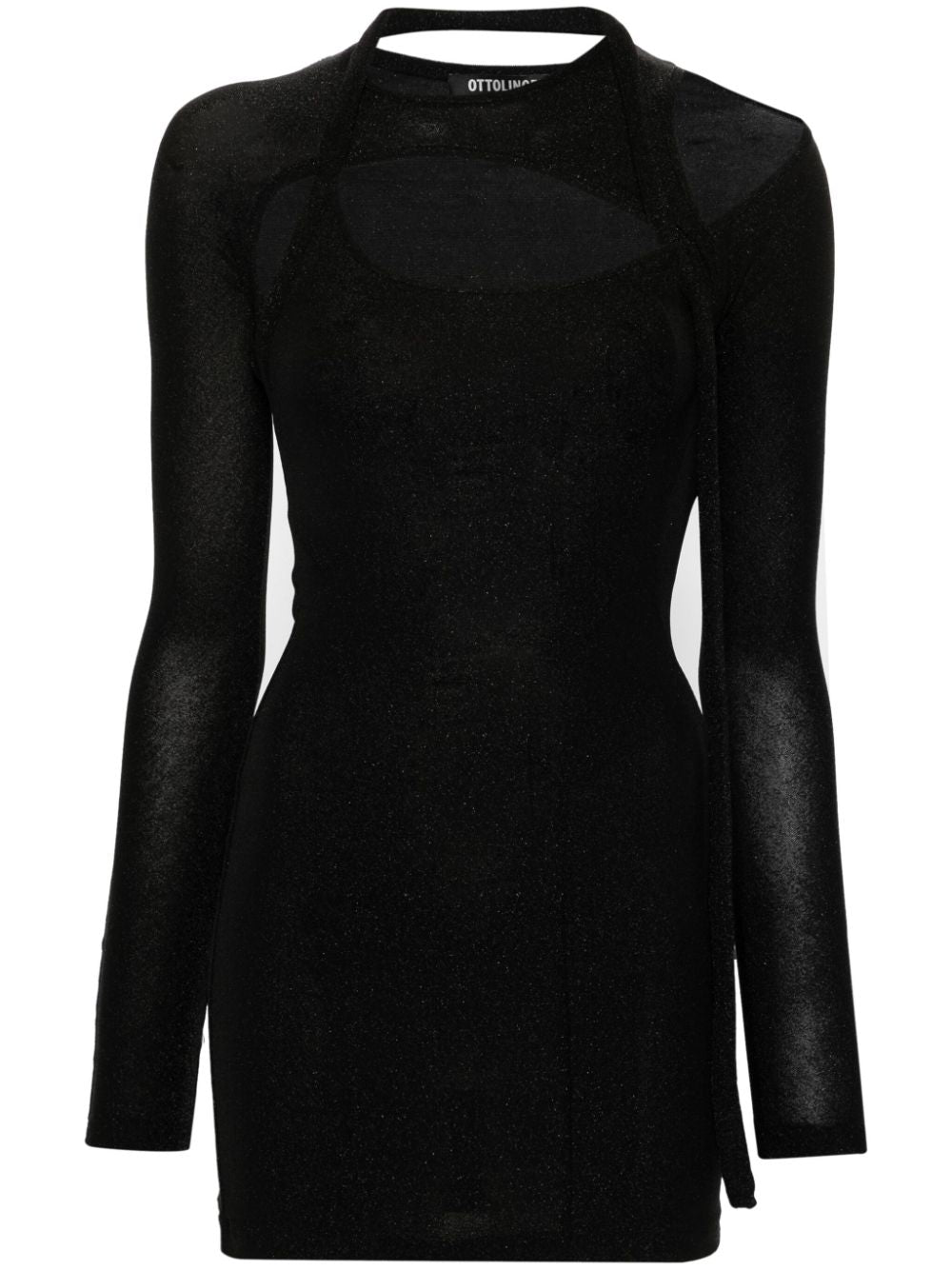 Ottolinger Dresses Black Polyester Elastane