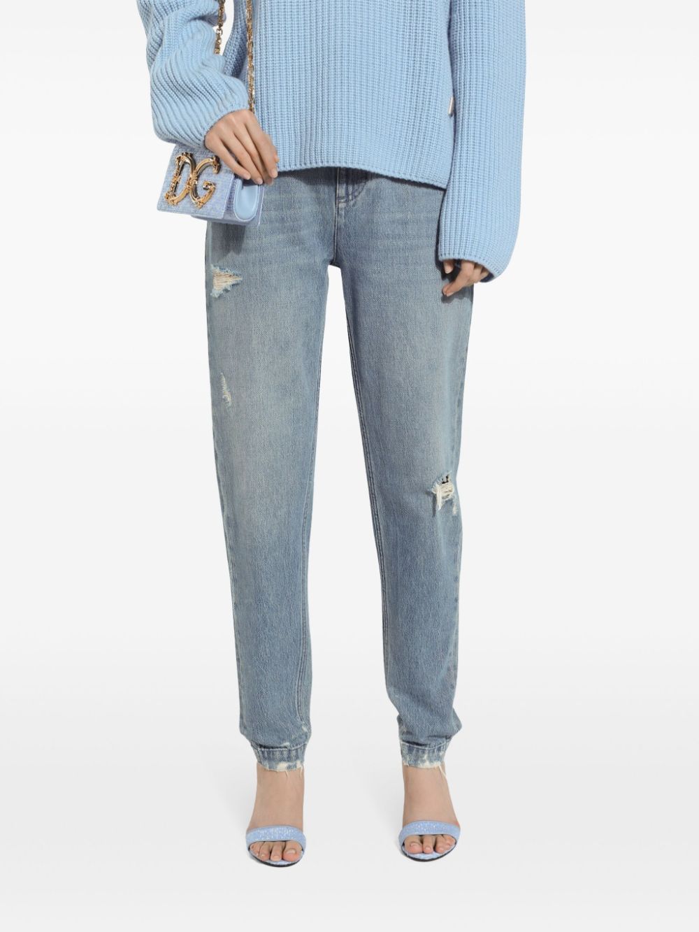 Dolce & Gabbana Jeans Clear Blue Cotton