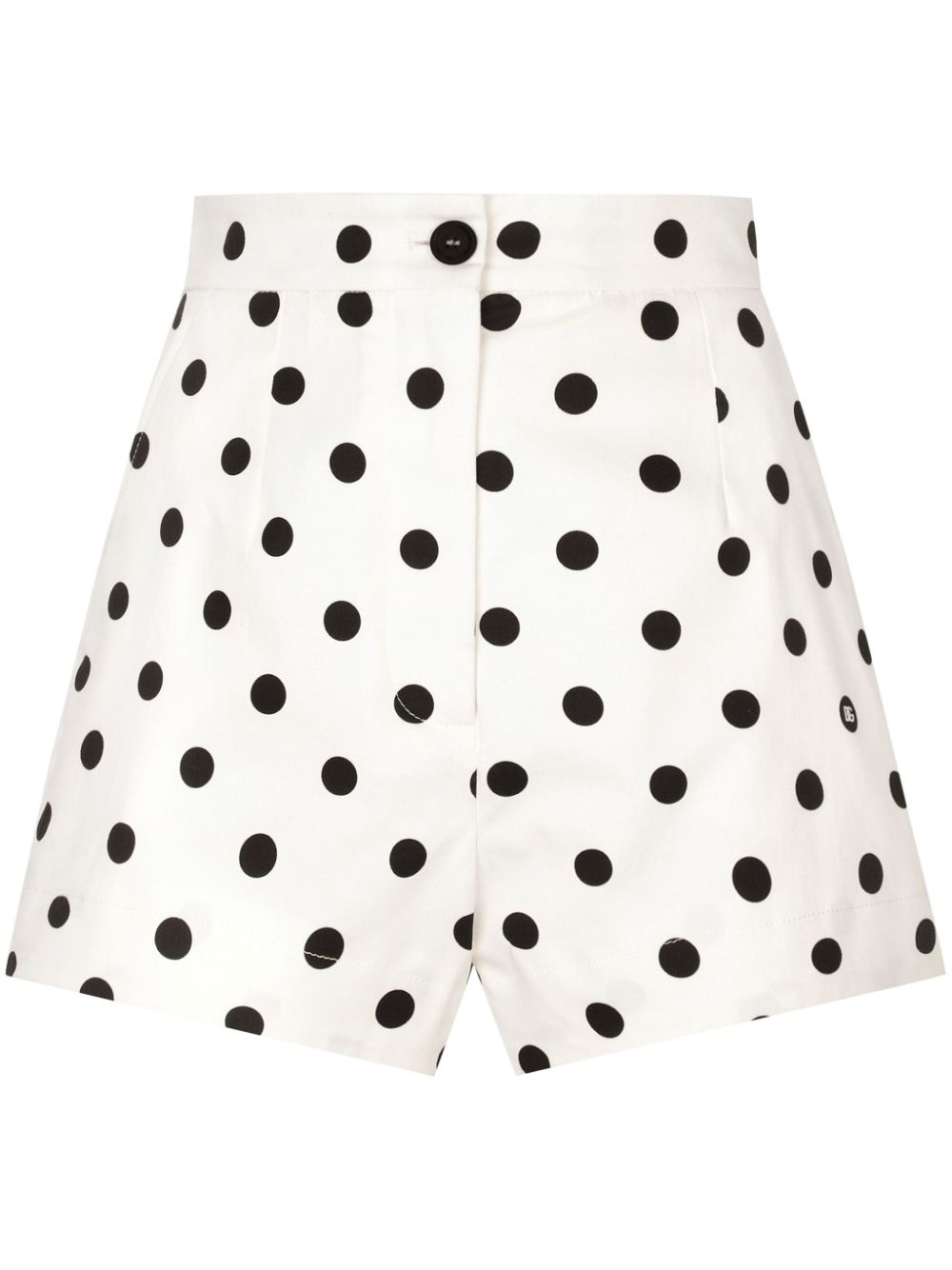 Dolce & Gabbana Shorts White Cotton Elastane
