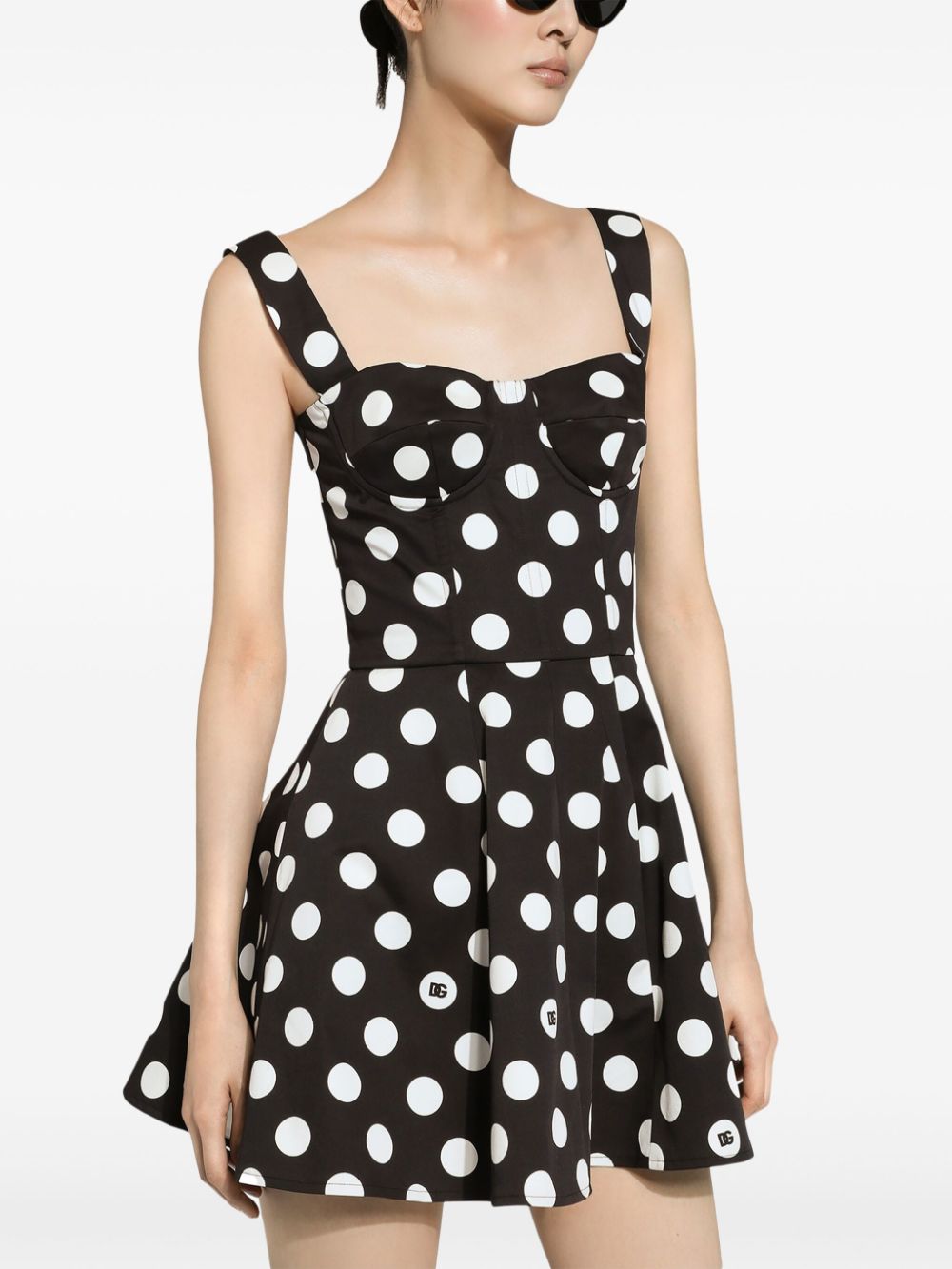 Dolce & Gabbana Dresses Black Cotton Elastane