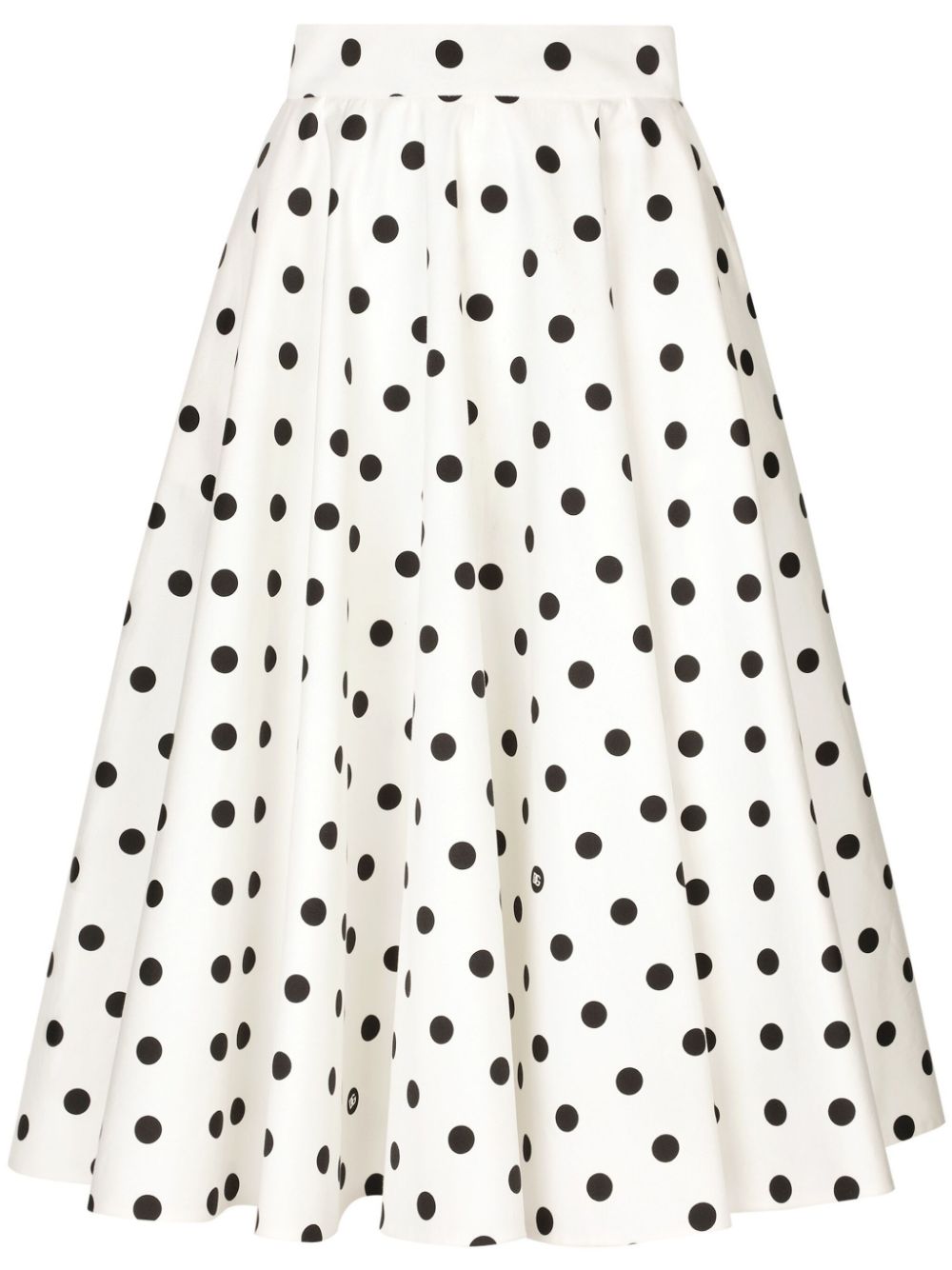 Dolce & Gabbana Skirts White Cotton Elastane