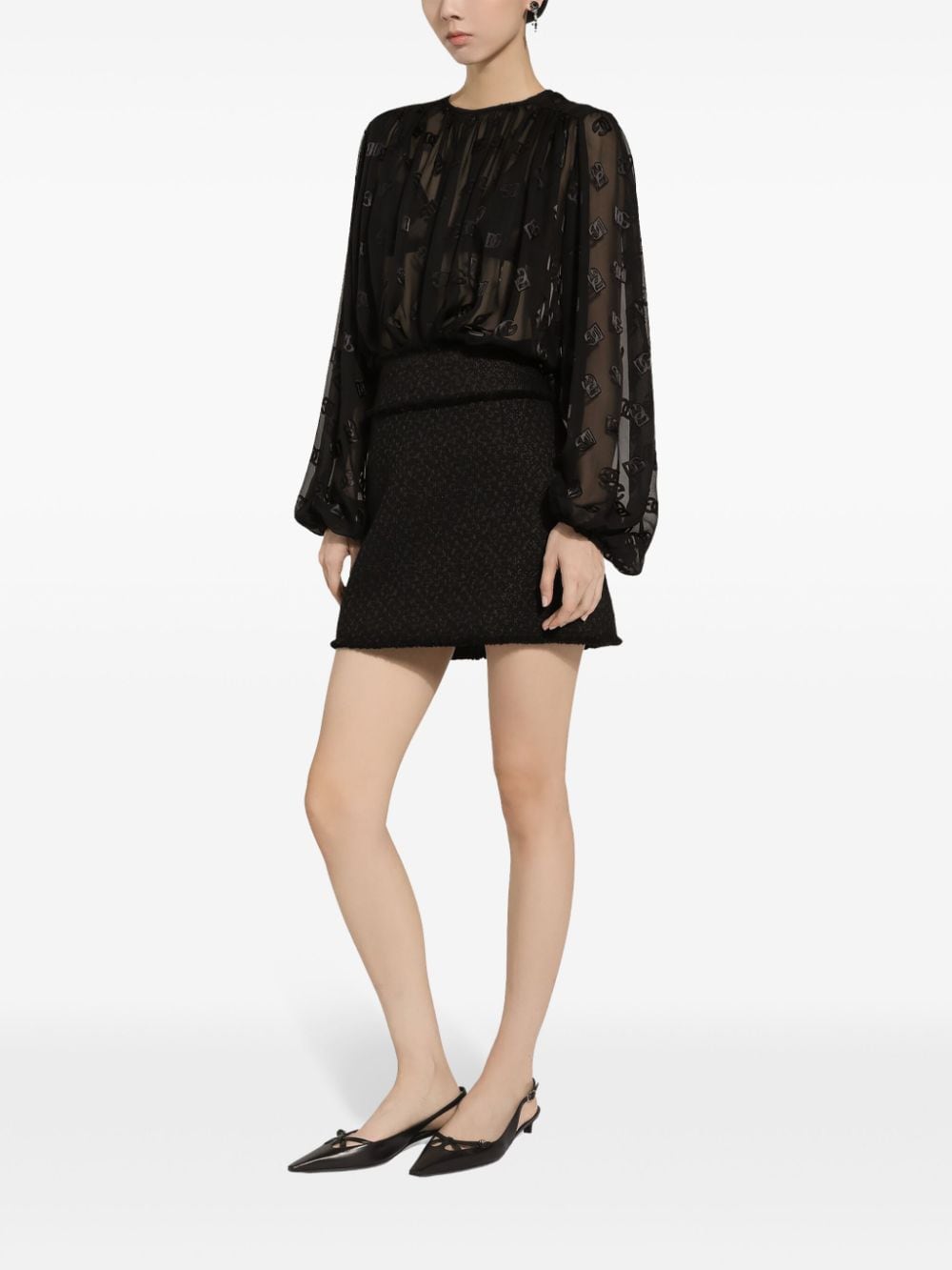 Dolce & Gabbana Skirts Black Fabric