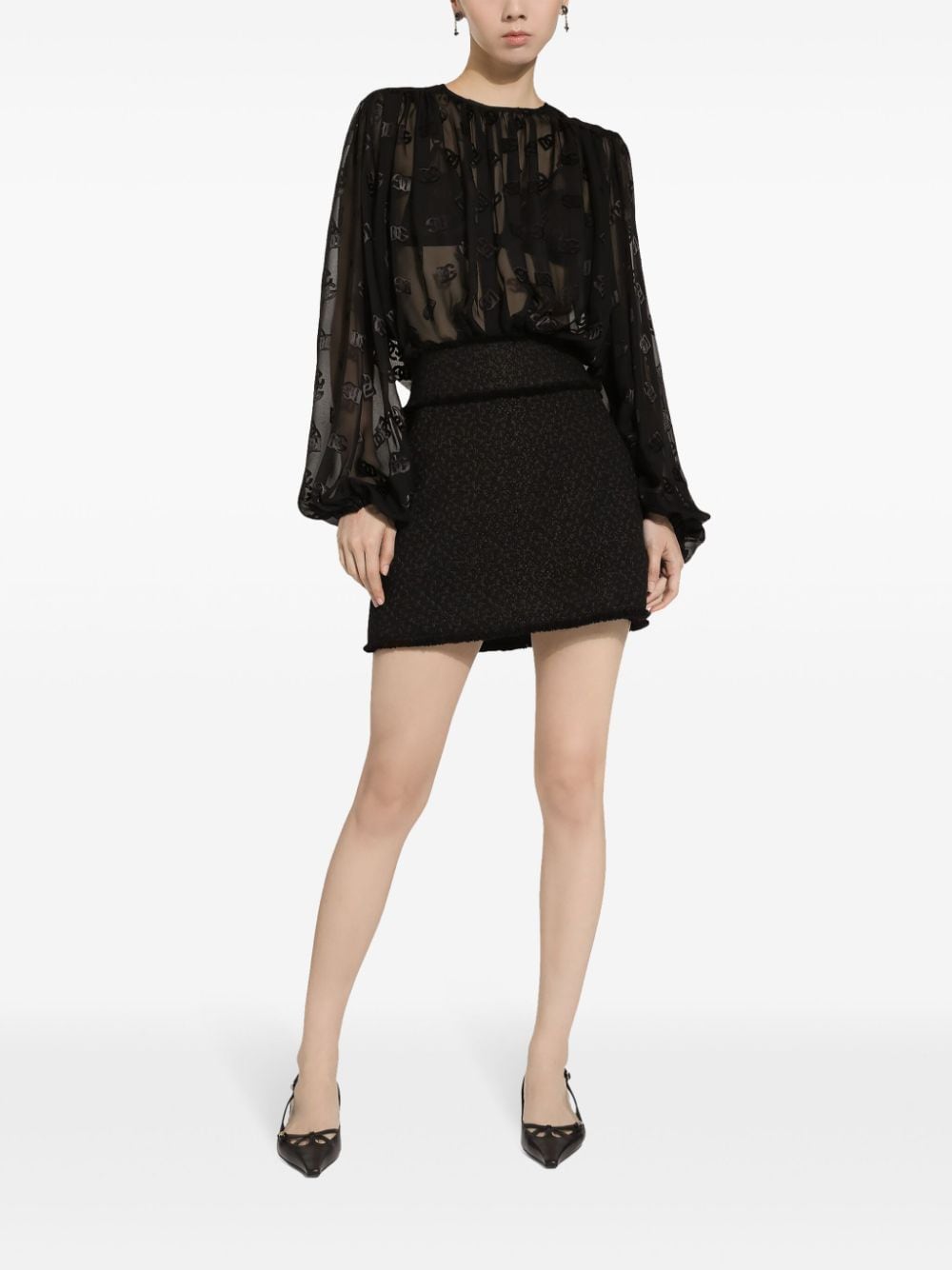Dolce & Gabbana Skirts Black Fabric