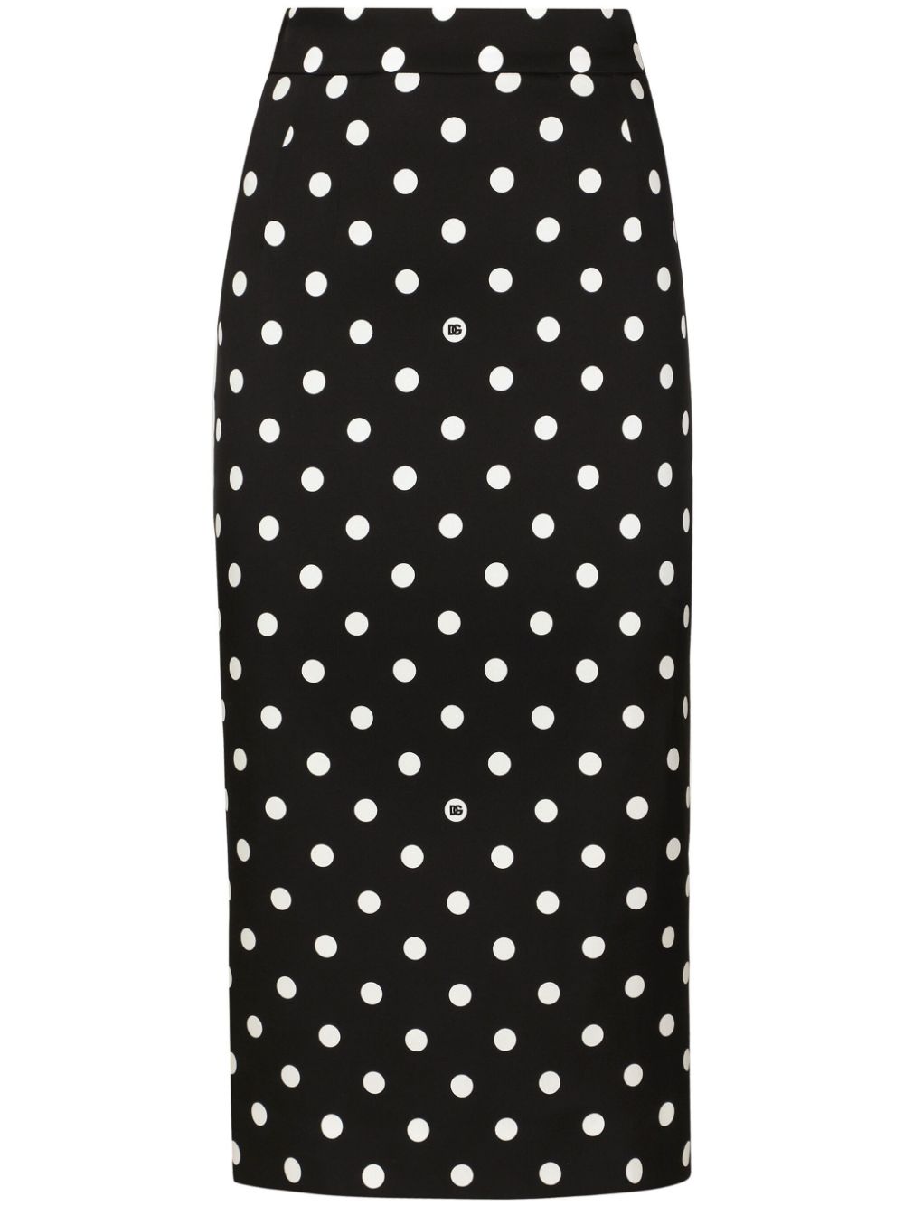 Dolce & Gabbana Skirts Black Silk Elastane