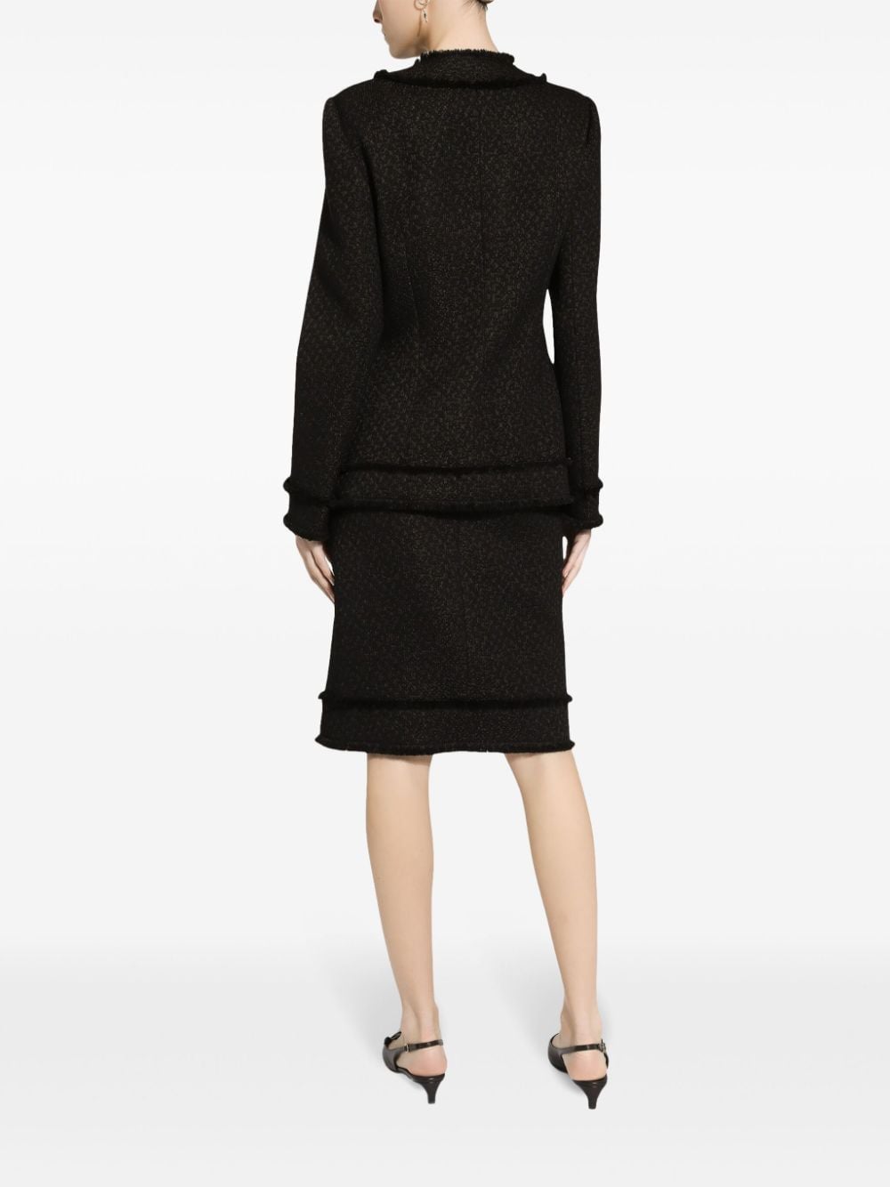 Dolce & Gabbana Jackets Black Fabric