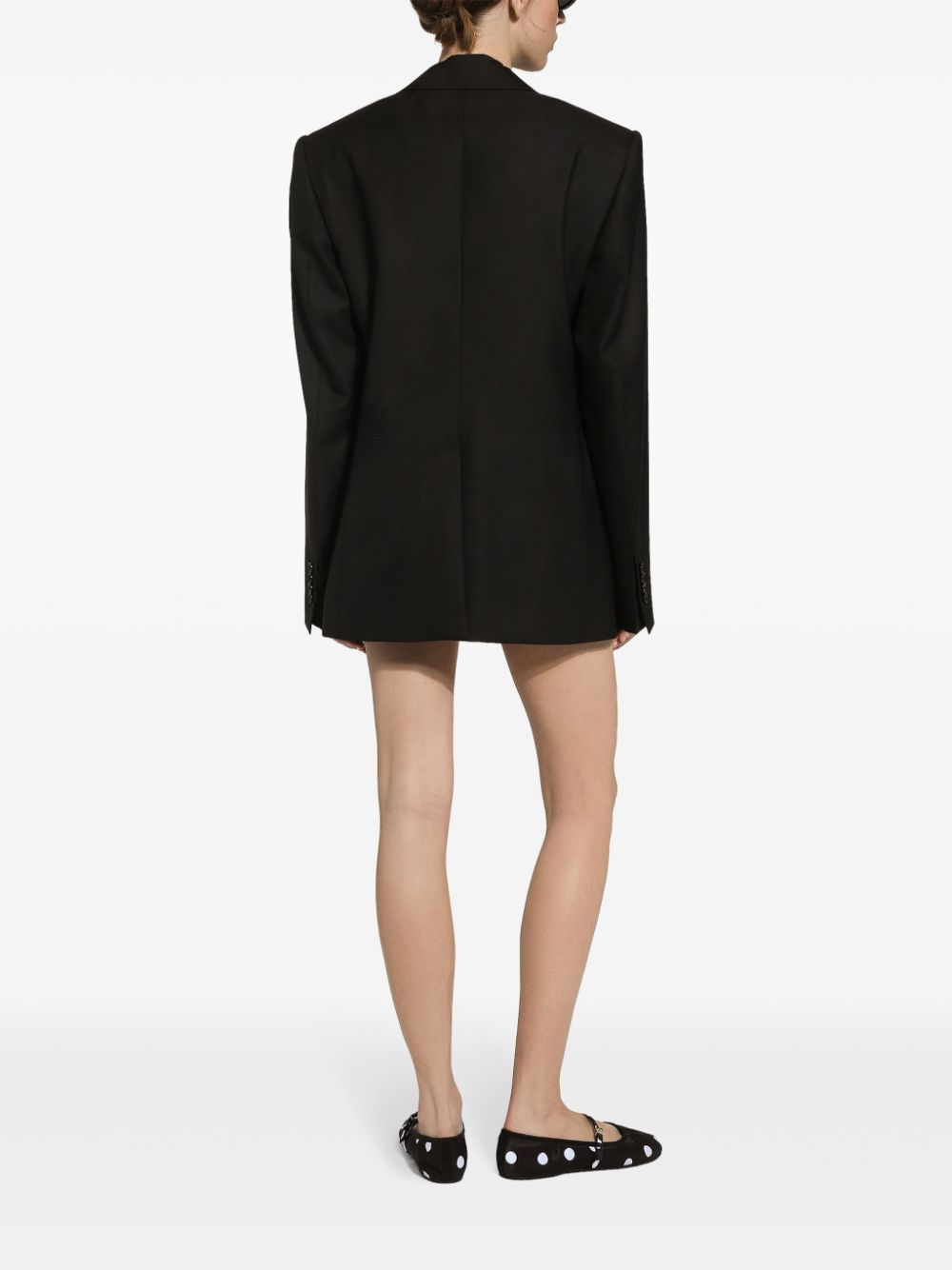 Dolce & Gabbana Jackets Black Virgin Wool
