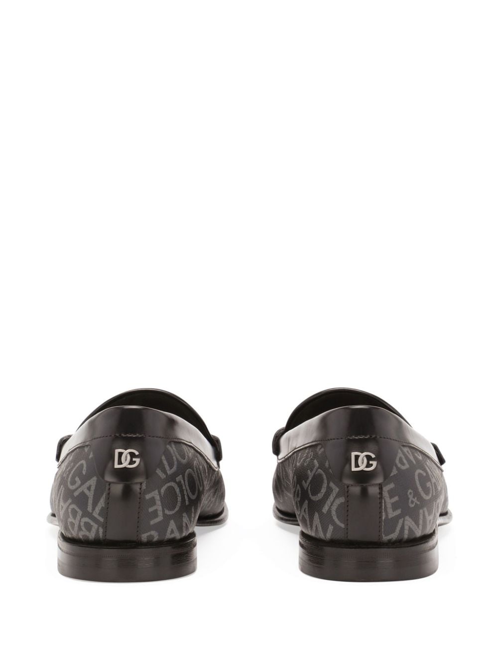 Dolce & Gabbana Flat Shoes Black Calf Leather