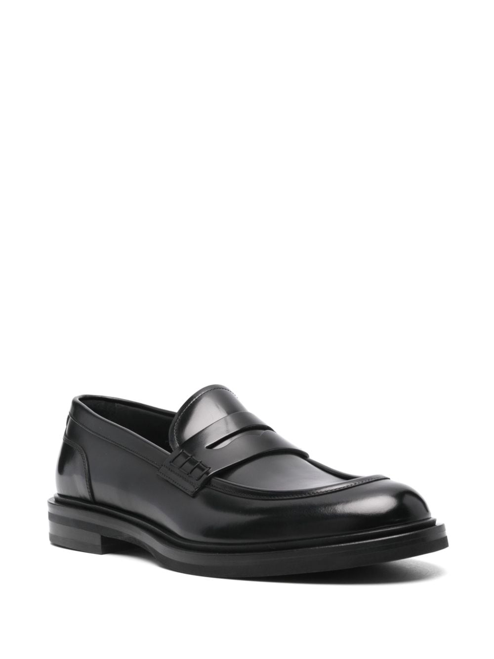 Dolce & Gabbana Flat Shoes Black Calf Leather