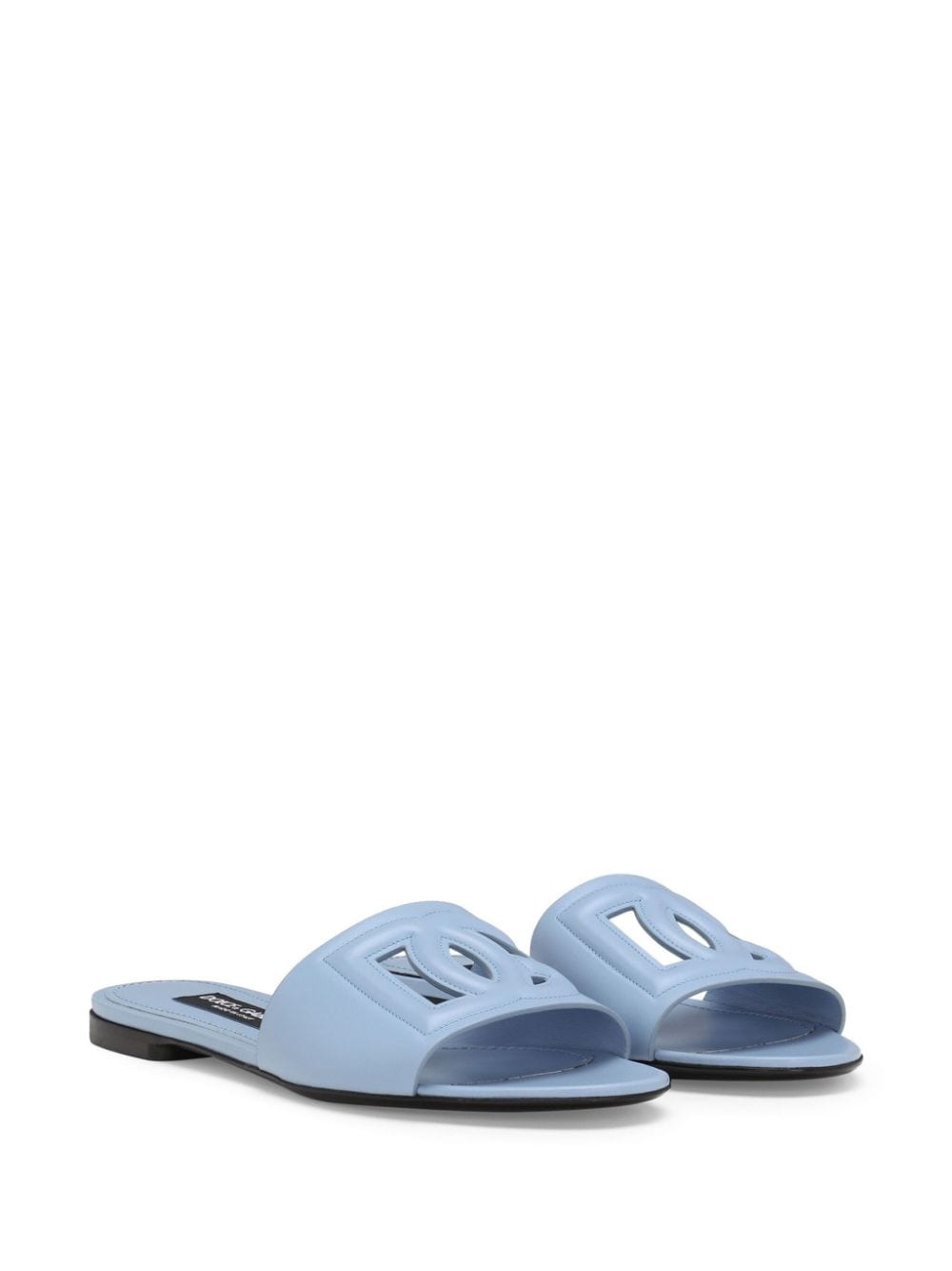 Dolce & Gabbana Sandals Clear Blue Calfskin