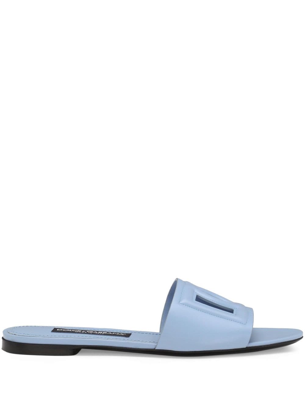 Dolce & Gabbana Sandals Clear Blue Calfskin