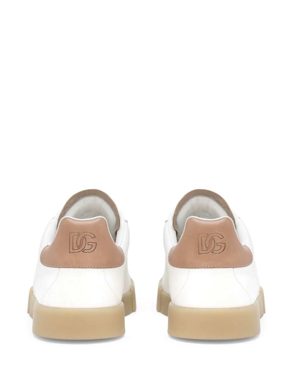 Dolce & Gabbana Sneakers White Calf Leather