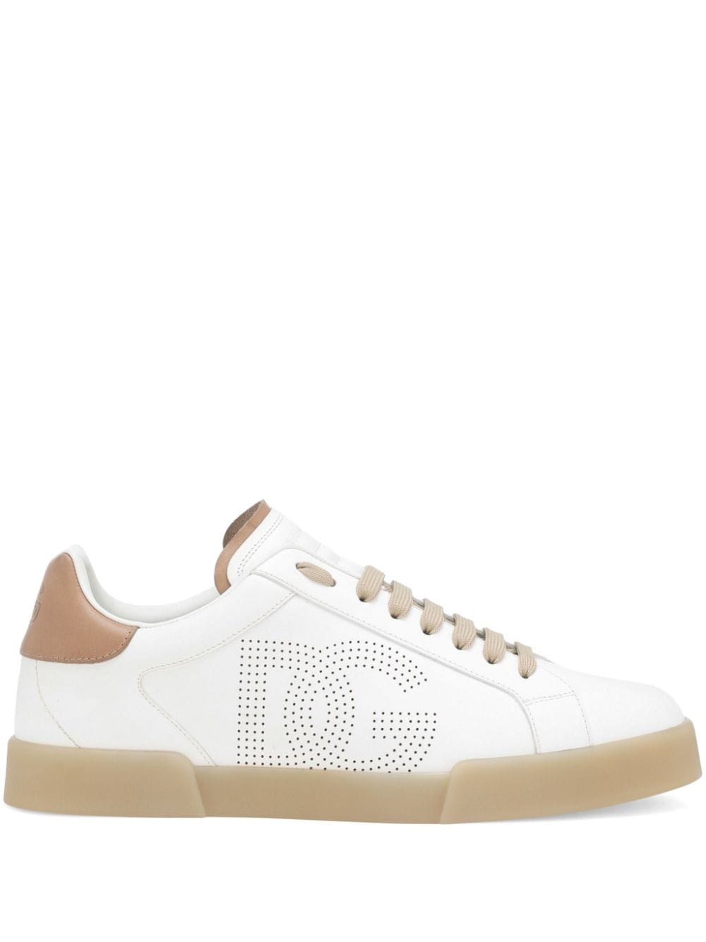 Dolce & Gabbana Sneakers White Calf Leather