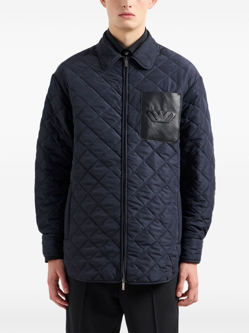 Emporio Armani Exclusive Jackets Blu Polyester
