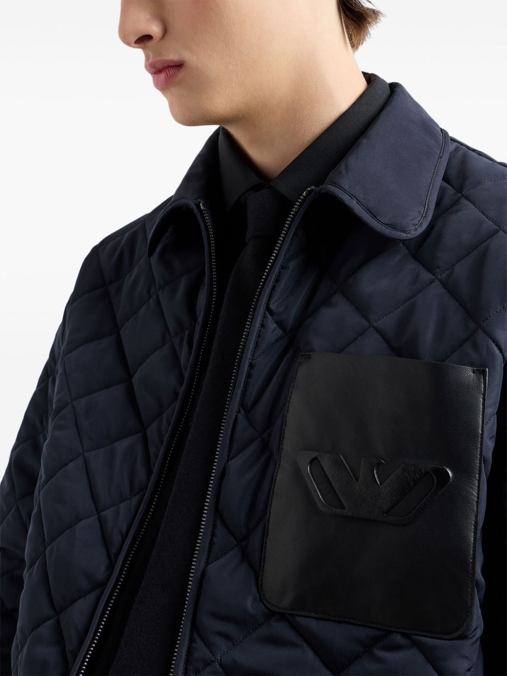 Emporio Armani Exclusive Jackets Blu Polyester