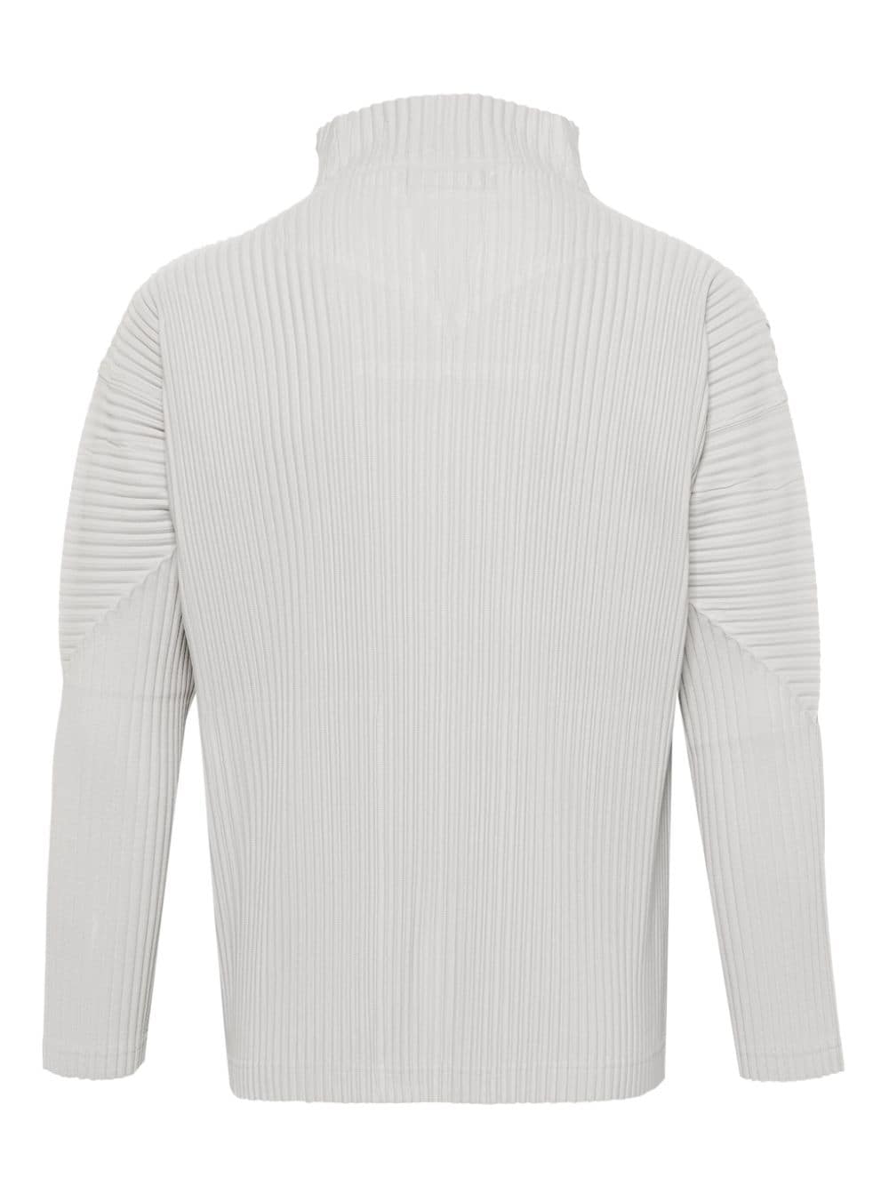 Homme Plisse Issey Miyake Sweaters Light Grey Polyester