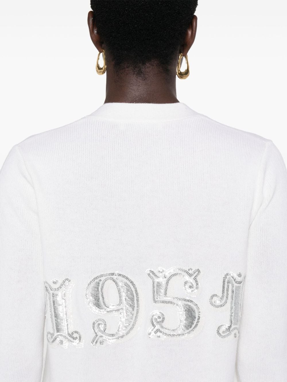 Max Mara Sweaters White Wool