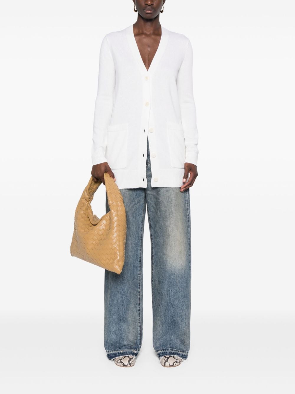 Max Mara Sweaters White Wool