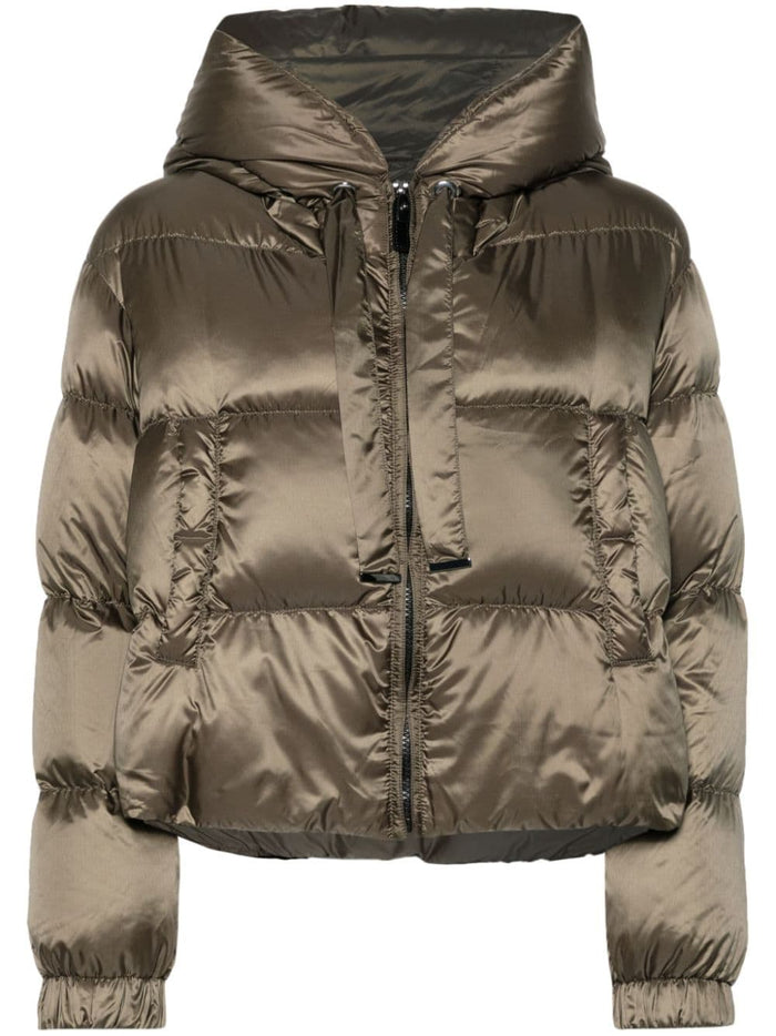 Max Mara The Cube Coats Green Polyamide