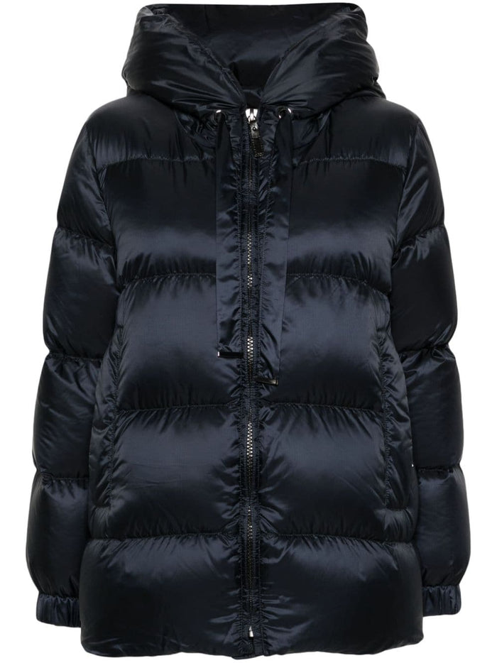 Max Mara The Cube Coats Blue Polyamide
