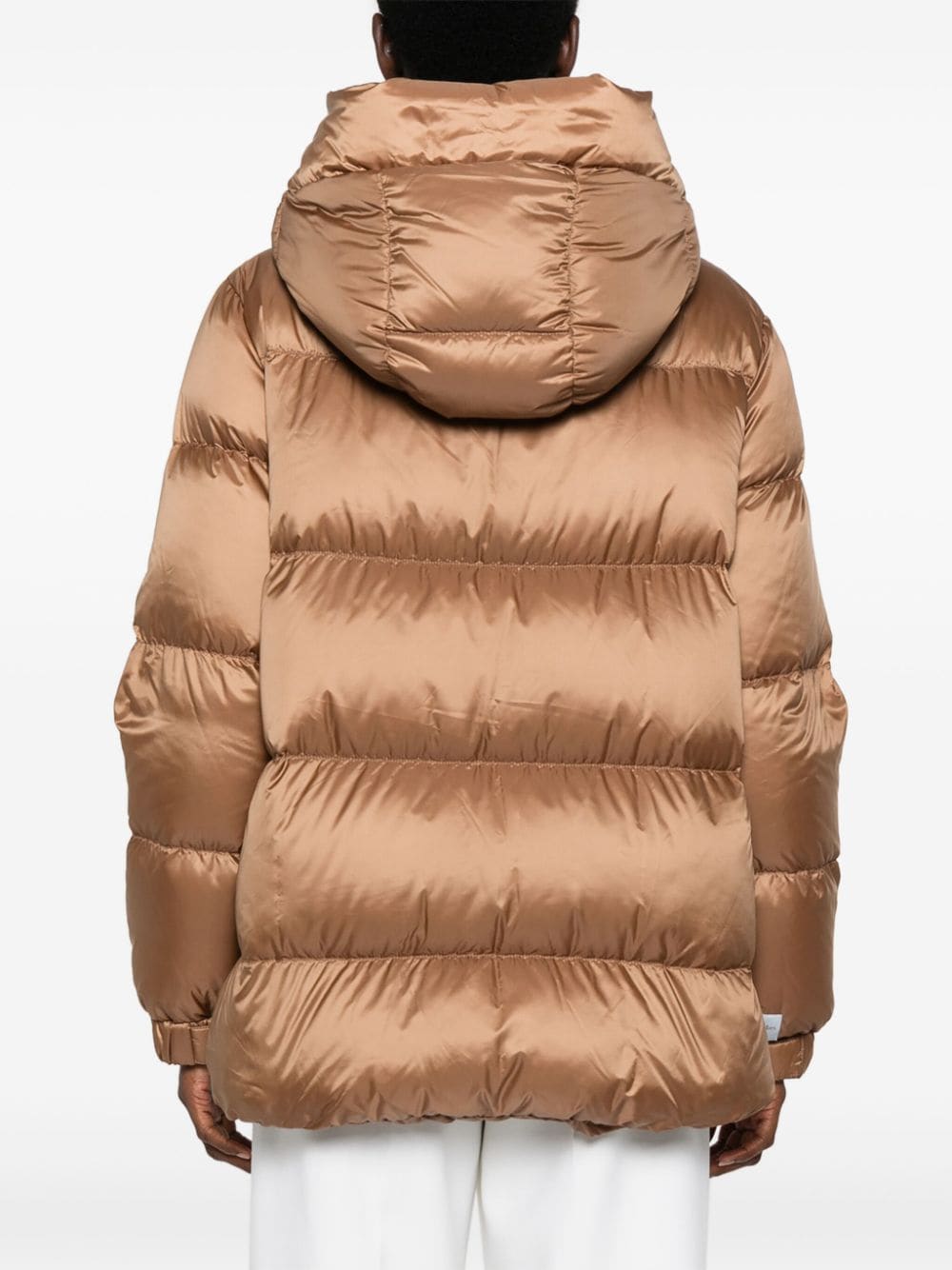Max Mara The Cube Coats Brown Polyamide