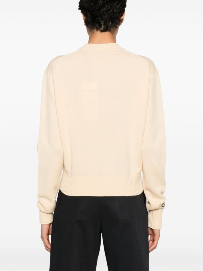 SportMax Sweaters Yellow Wool Cashmere