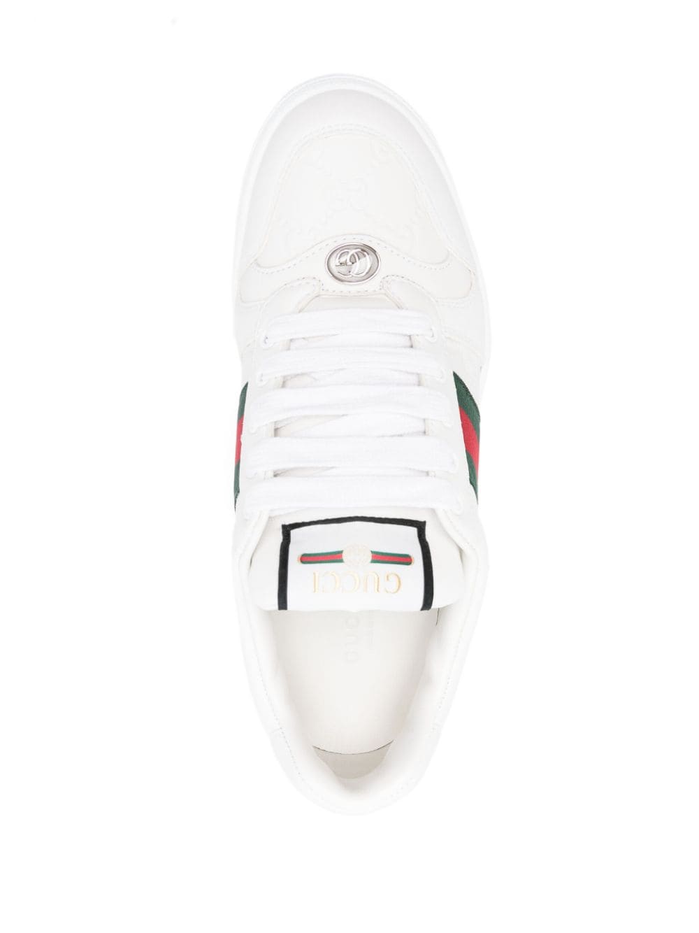 Gucci Sneakers White Furs & Skins->leather100 %