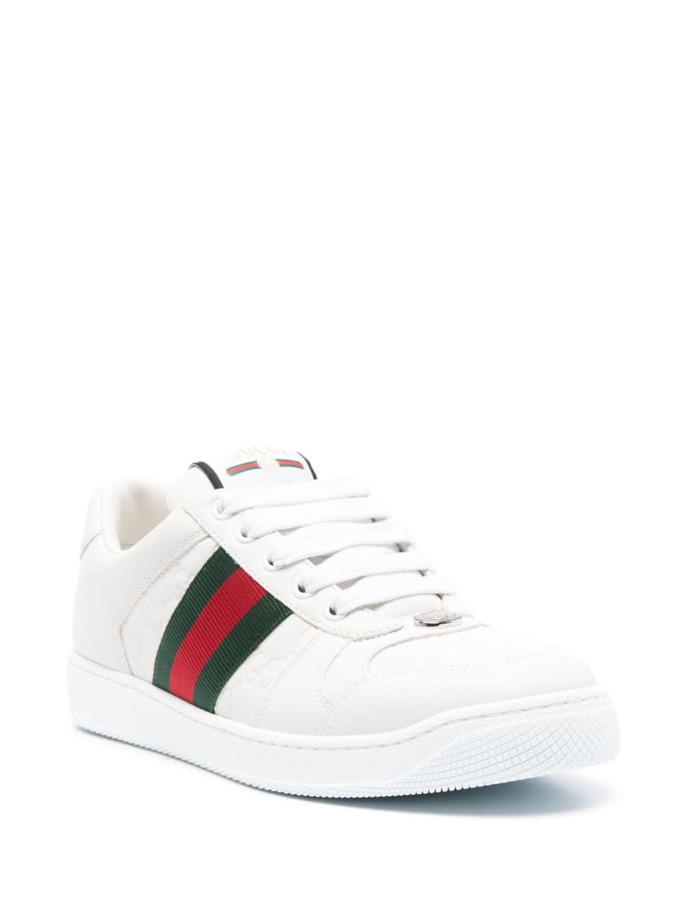 Gucci Sneakers White Furs & Skins->leather100 %