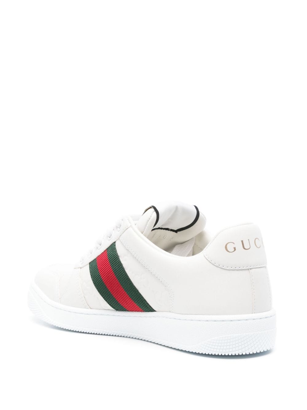 Gucci Sneakers White Furs & Skins->leather100 %