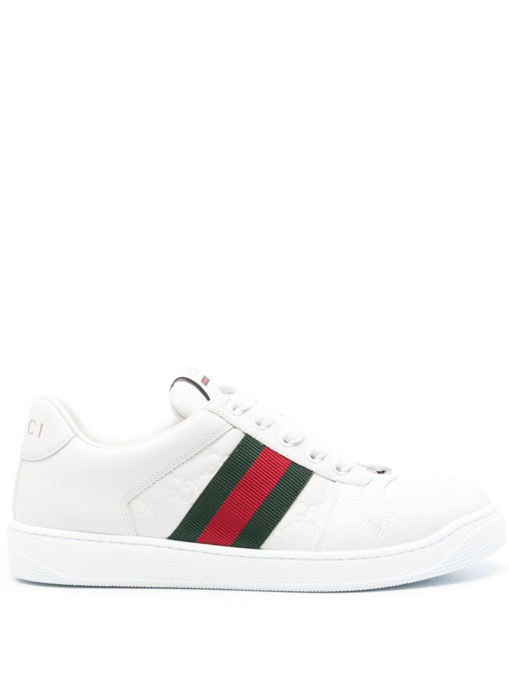 Gucci Sneakers White Furs & Skins->leather100 %