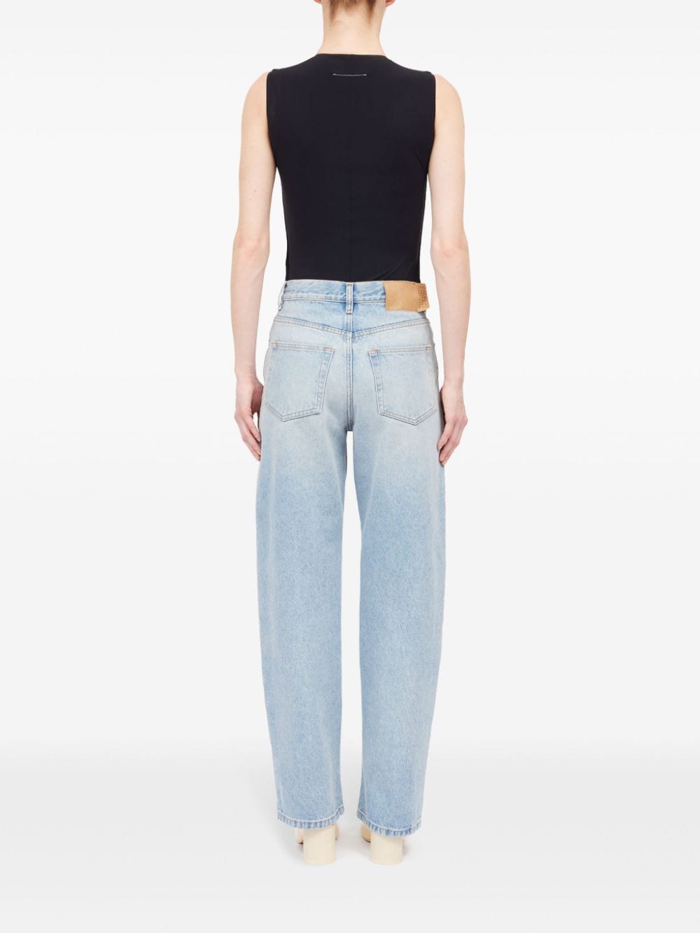 Mm6 Maison Margiela Jeans Clear Blue Cotton