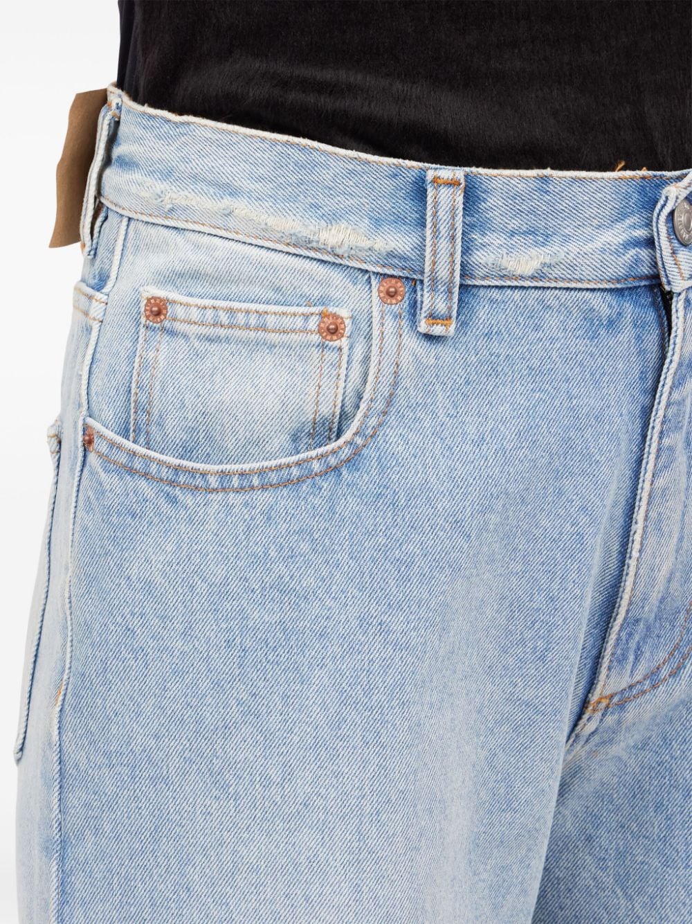 Mm6 Maison Margiela Jeans Clear Blue Cotton