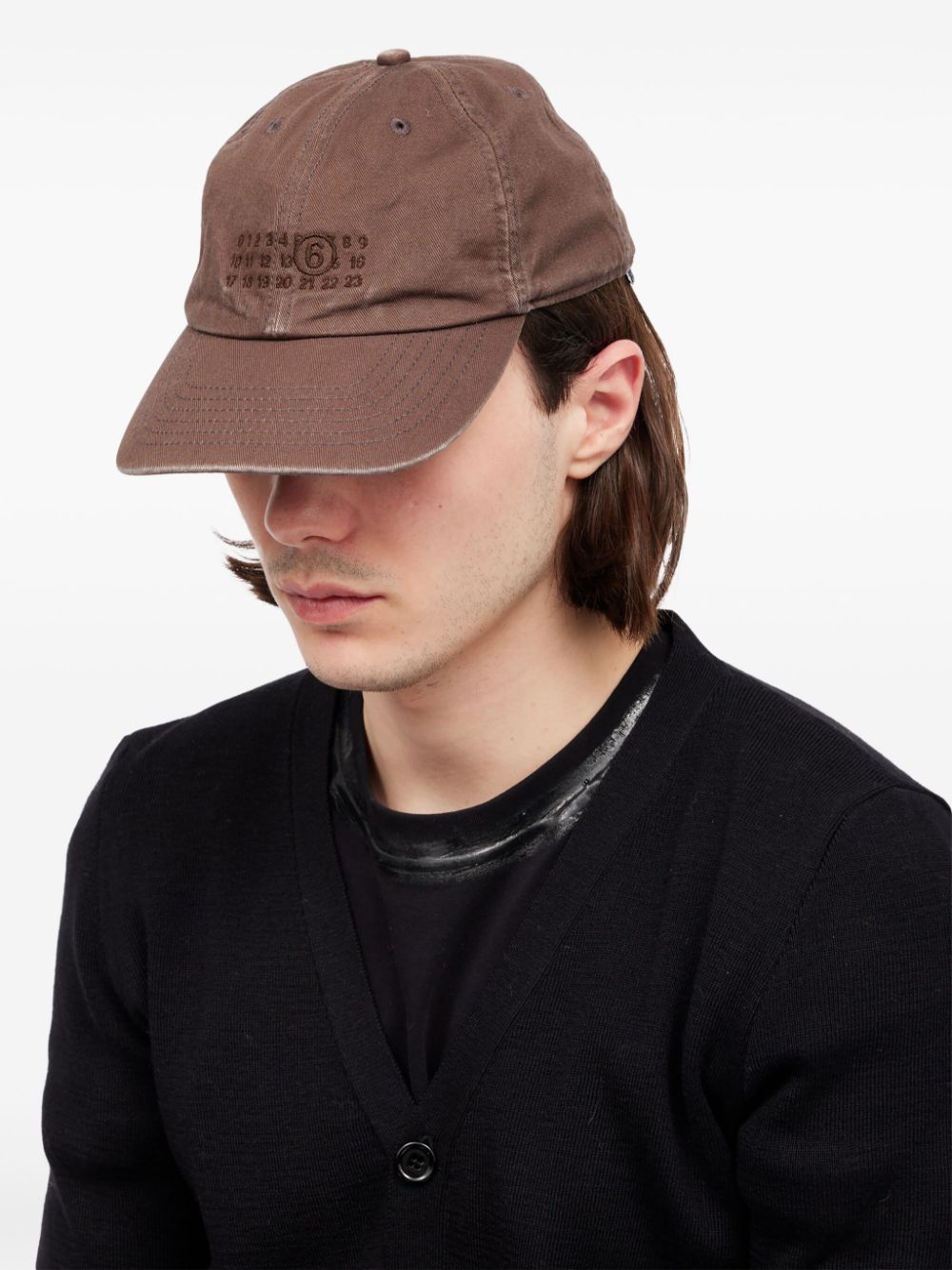Mm6 Maison Margiela Hats Brown Cotton