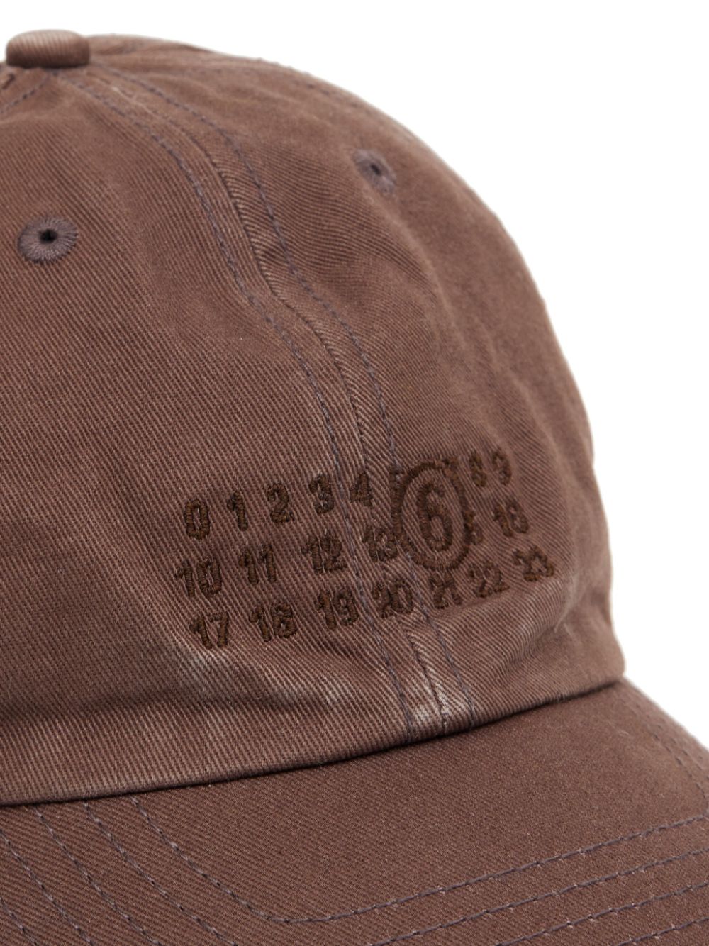 Mm6 Maison Margiela Hats Brown Cotton