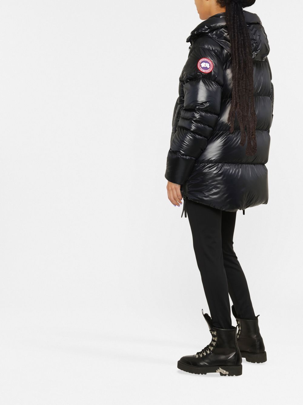 Canada Goose Coats Black Nylon