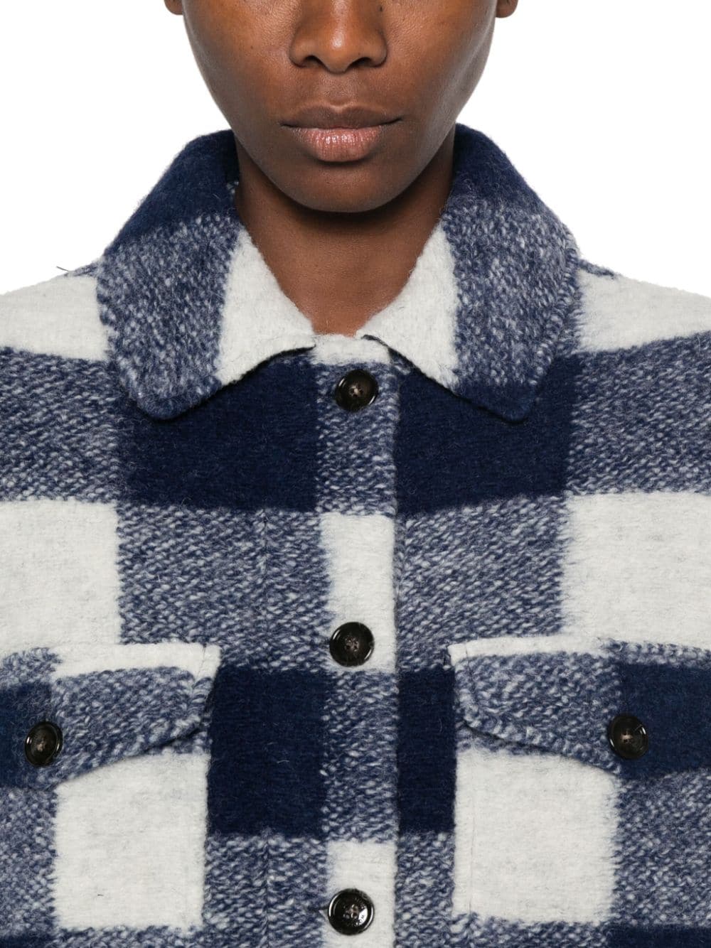 Woolrich Jackets Blu Wool