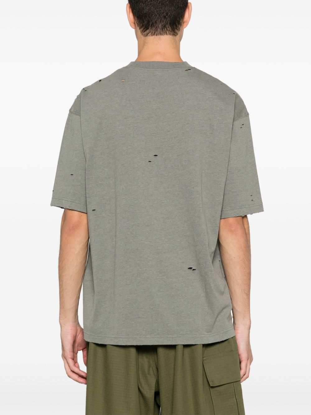 Acne Studios T-Shirts And Polos Green Cotton