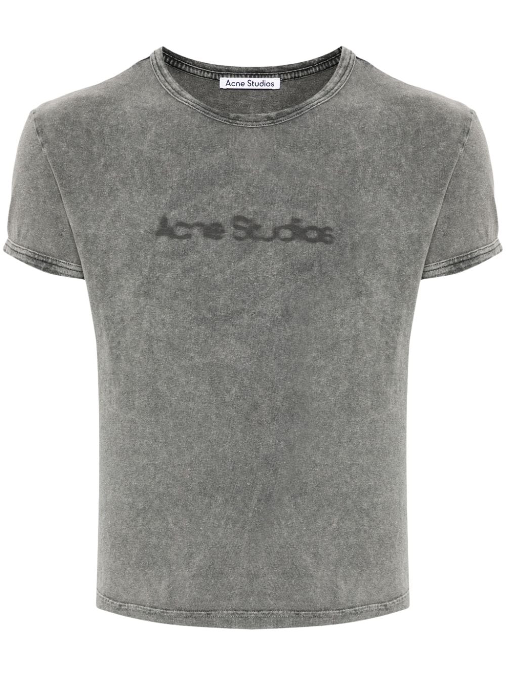 Acne Studios T-Shirts And Polos Grey Cotton
