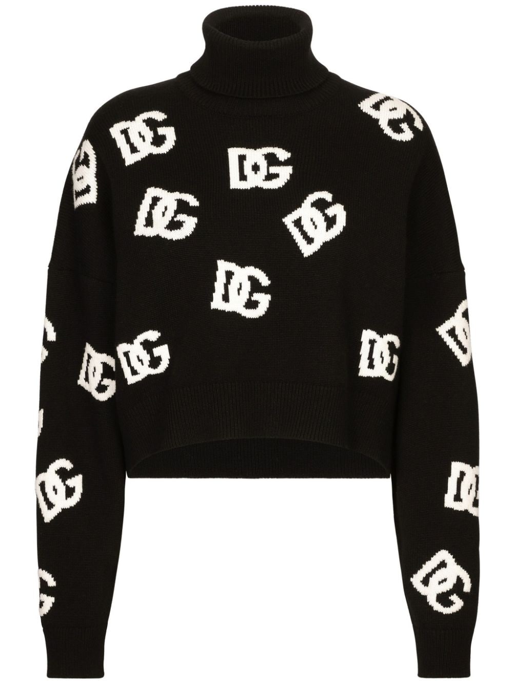 Dolce & Gabbana Sweaters Black Virgin Wool