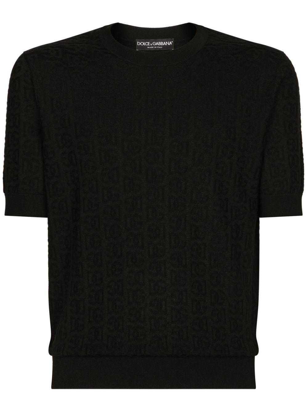 Dolce & Gabbana Sweaters Black Silk