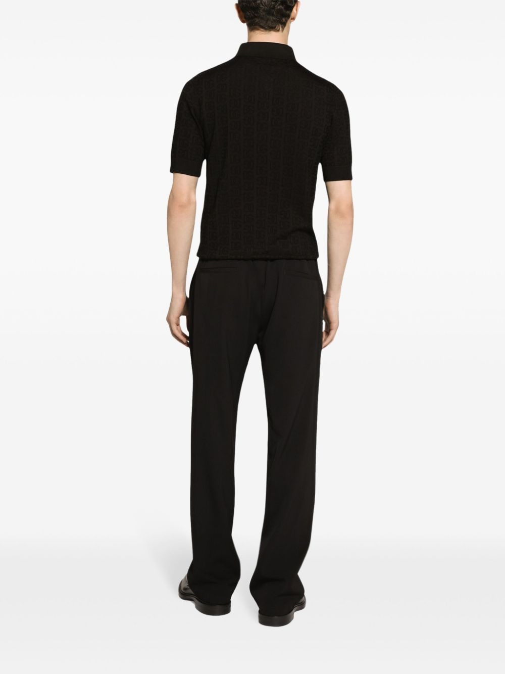 Dolce & Gabbana T-Shirts And Polos Black Silk