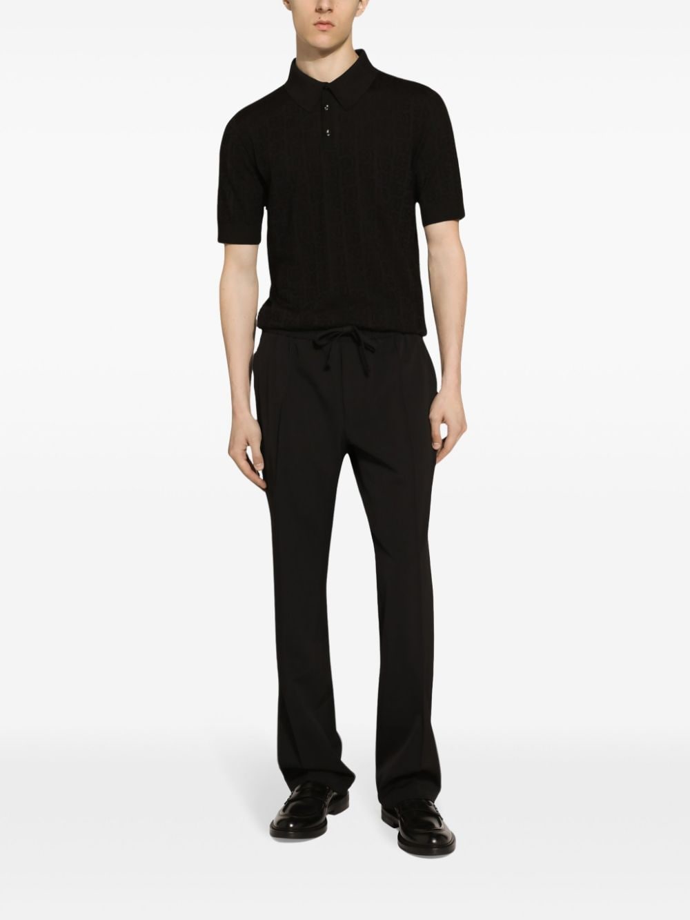 Dolce & Gabbana T-Shirts And Polos Black Silk