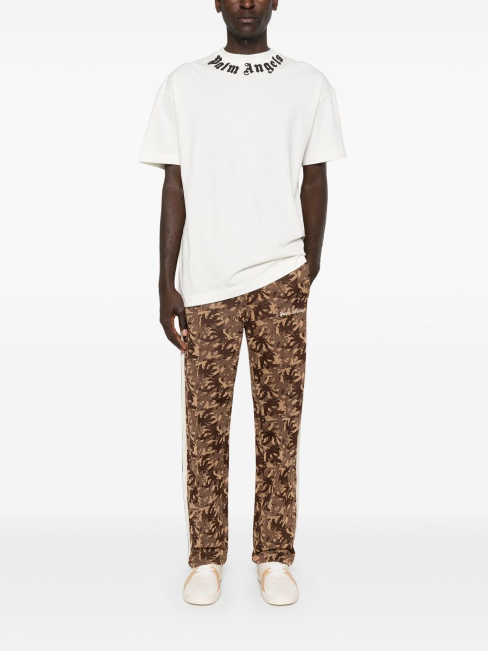 Palm Angels T-Shirts And Polos White Cotton