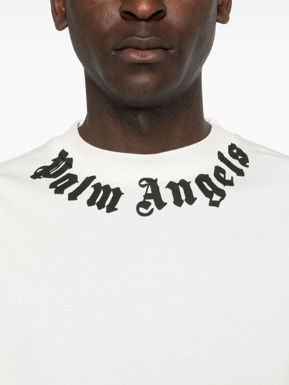 Palm Angels T-Shirts And Polos White Cotton