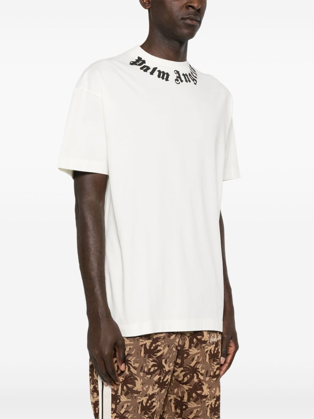 Palm Angels T-Shirts And Polos White Cotton