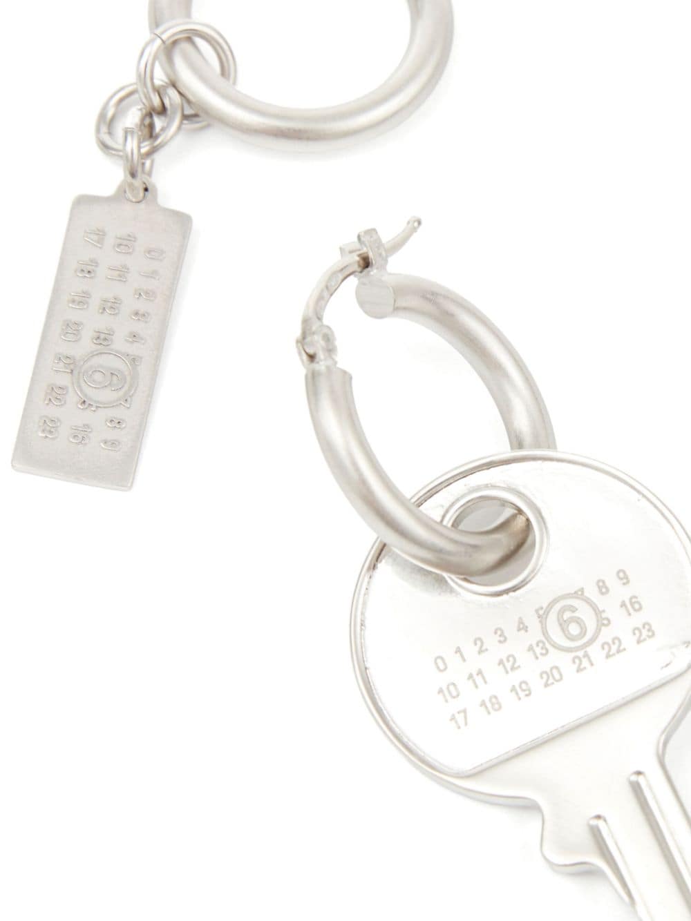 Mm6 Maison Margiela Bijoux Silver Brass