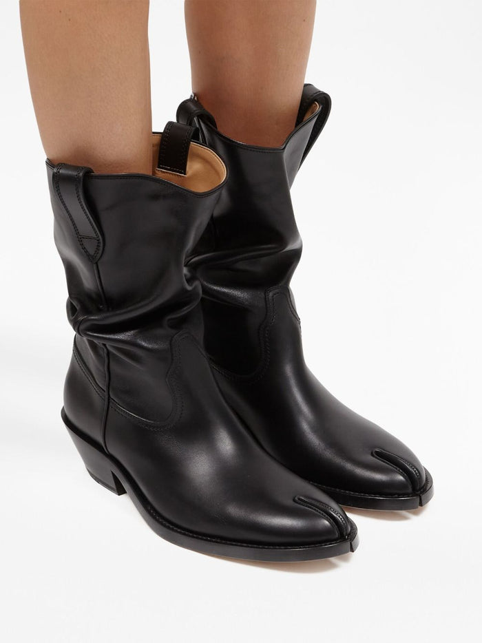 Maison Margiela Boots Black Lamb Skin
