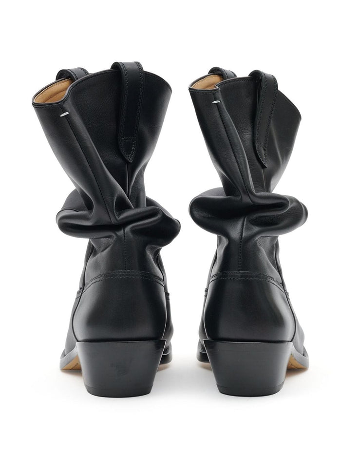 Maison Margiela Boots Black Lamb Skin