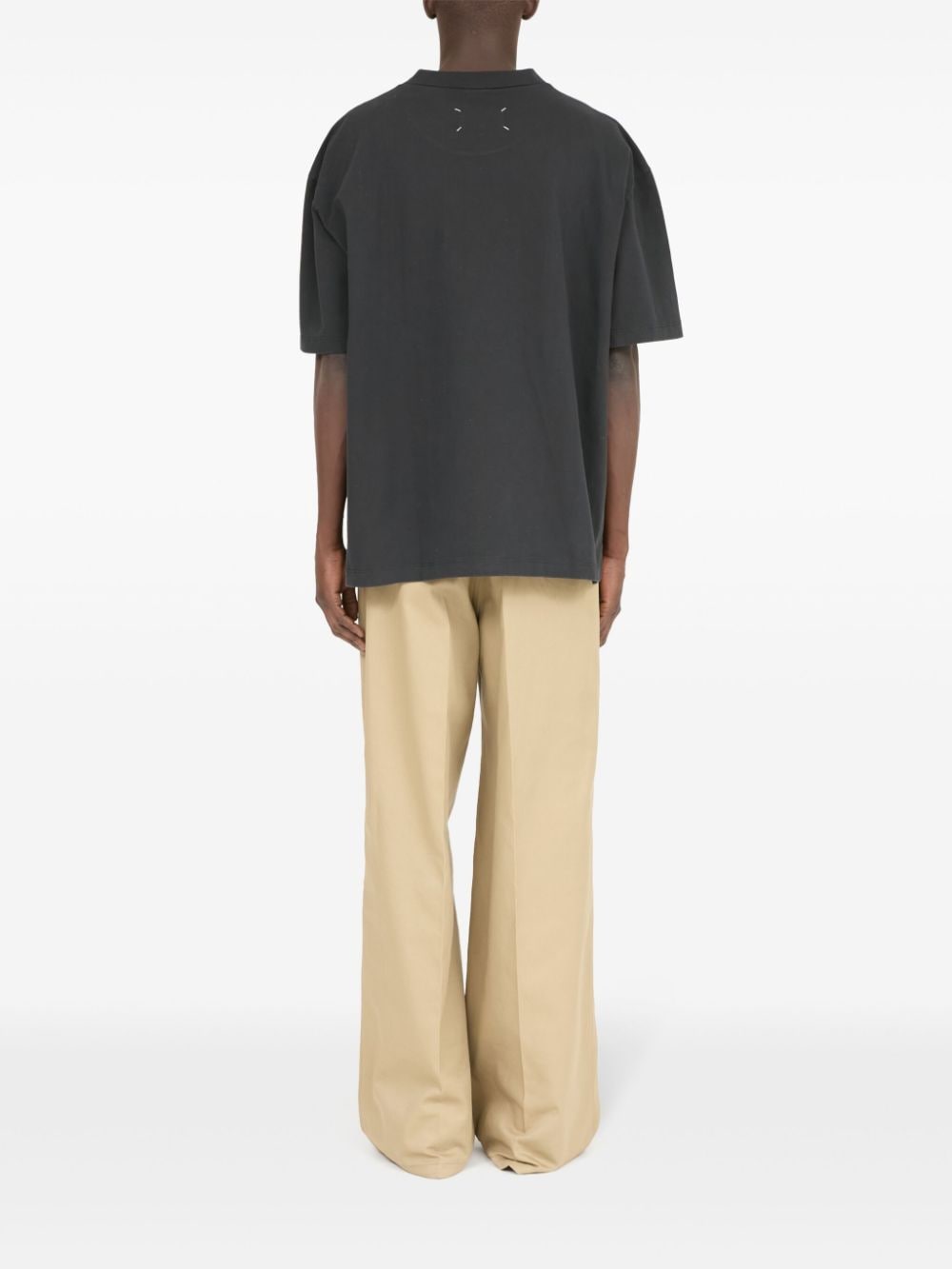 Maison Margiela T-Shirts And Polos Black Cotton