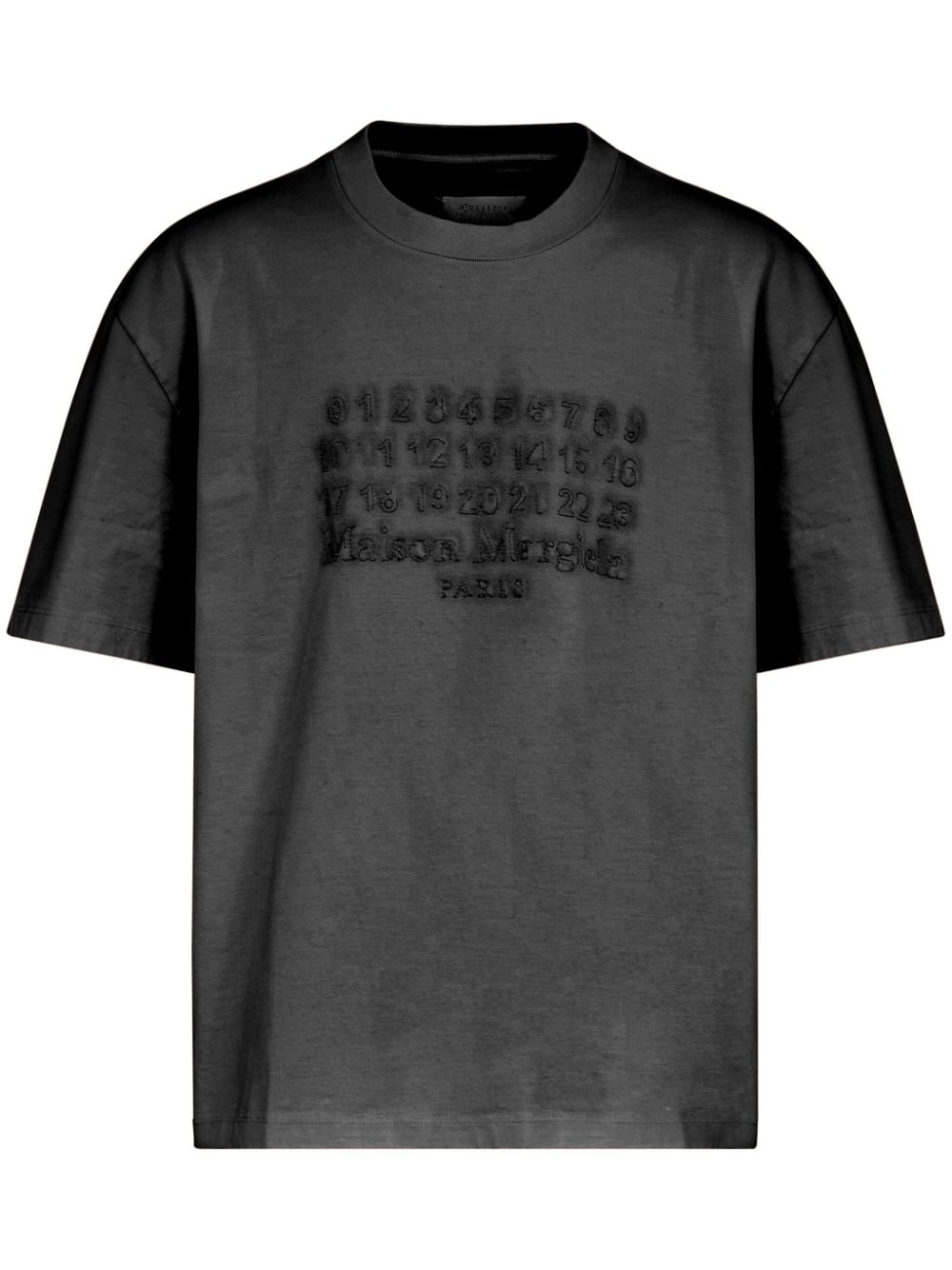 Maison Margiela T-Shirts And Polos Black Cotton